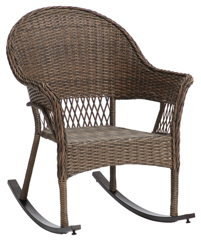 CANVAS Canterbury AllWeather Wicker Outdoor/Patio Sectional Rocking