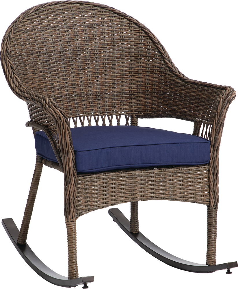 CANVAS Canterbury AllWeather Wicker Outdoor/Patio Sectional Rocking