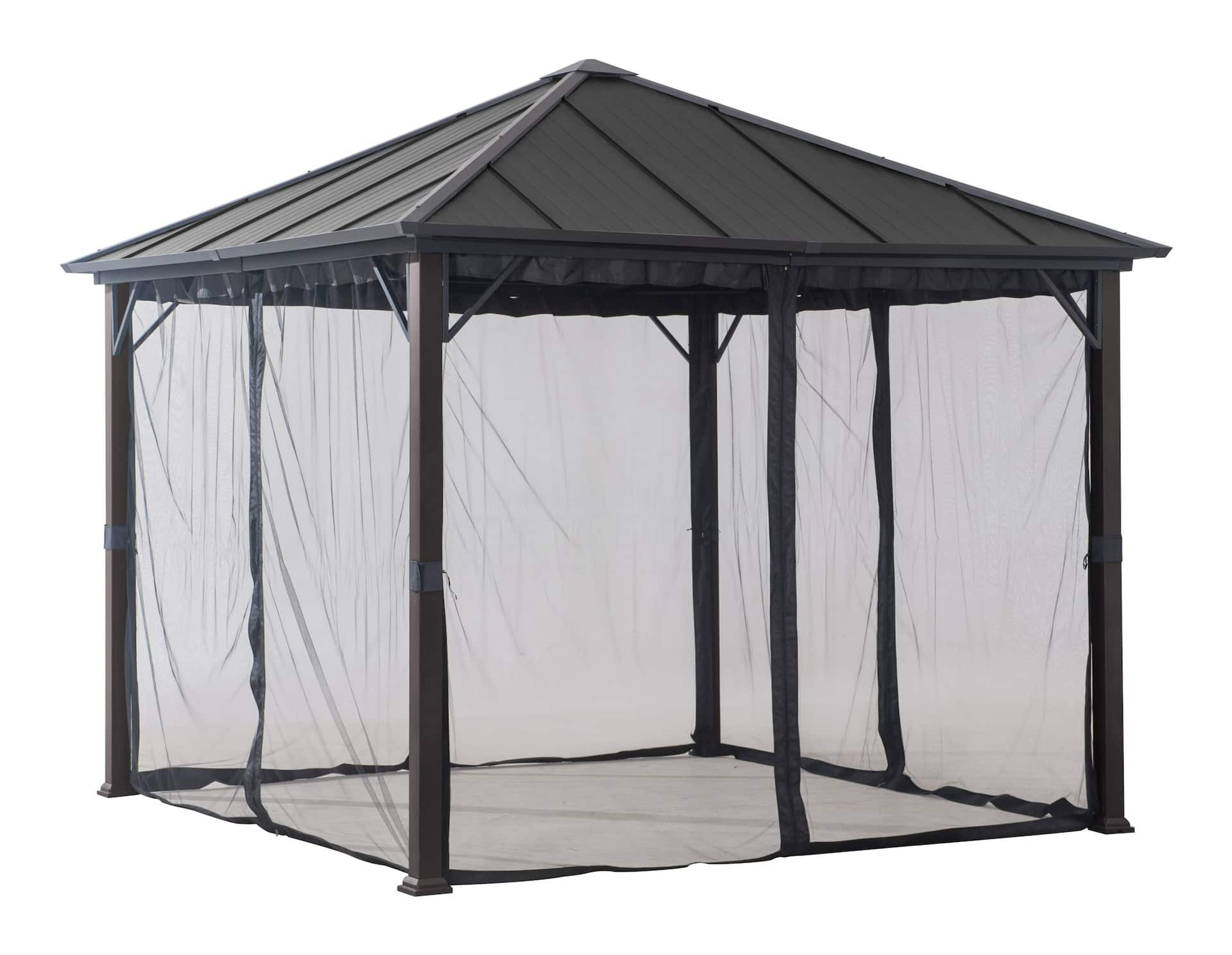 Portable gazebo with netting best sale