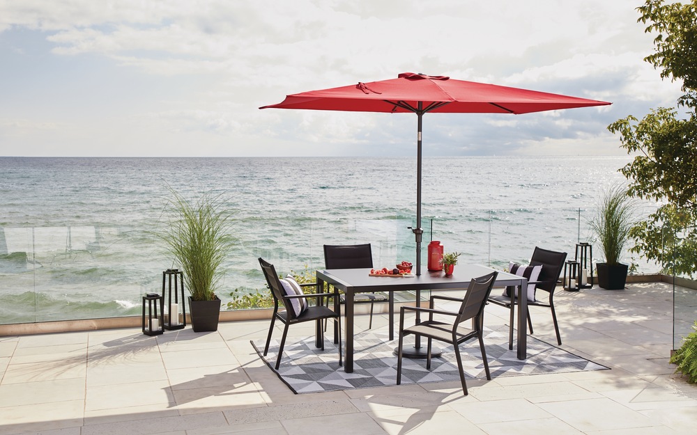 Canvas Rectangular Fabric Outdoor Patio Umbrella W Crank Handle Red 6 Ft X 9 Canadian Tire - Patio Sets With Umbrella Under 2000 Canvas Rectangular Fabric Outdoor Patio Umbrella W Crank Handle Red 6 Ft X 9 Canadian Tire - Patio Sets With Umbrella Under 2000