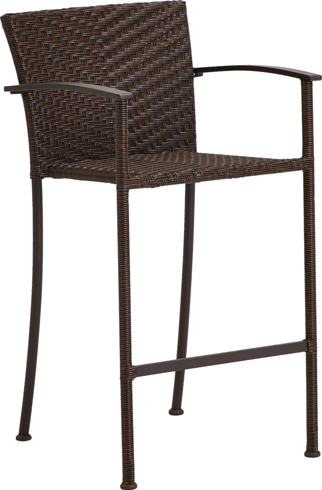 Canvas Playa Outdoor Patio Balcony High Dining Chair Brown Canadian Tire - High Outdoor Patio Chairs