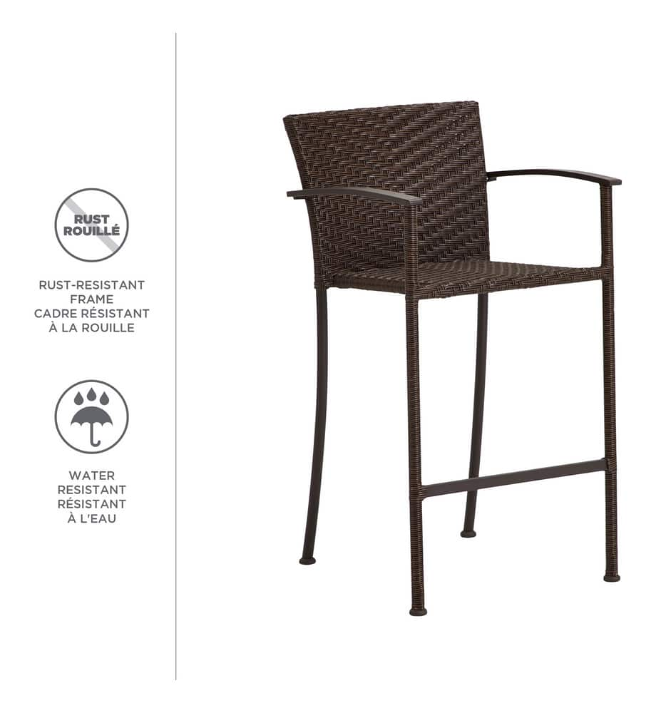 tall outdoor dining chairs