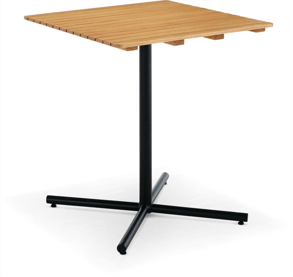 CANVAS Tremblant Steel & Wood Outdoor/Patio/Balcony Bistro Table