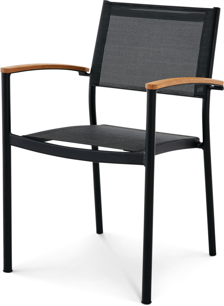 CANVAS Tremblant Aluminium & Wood Outdoor/Patio/Balcony Bistro Chair