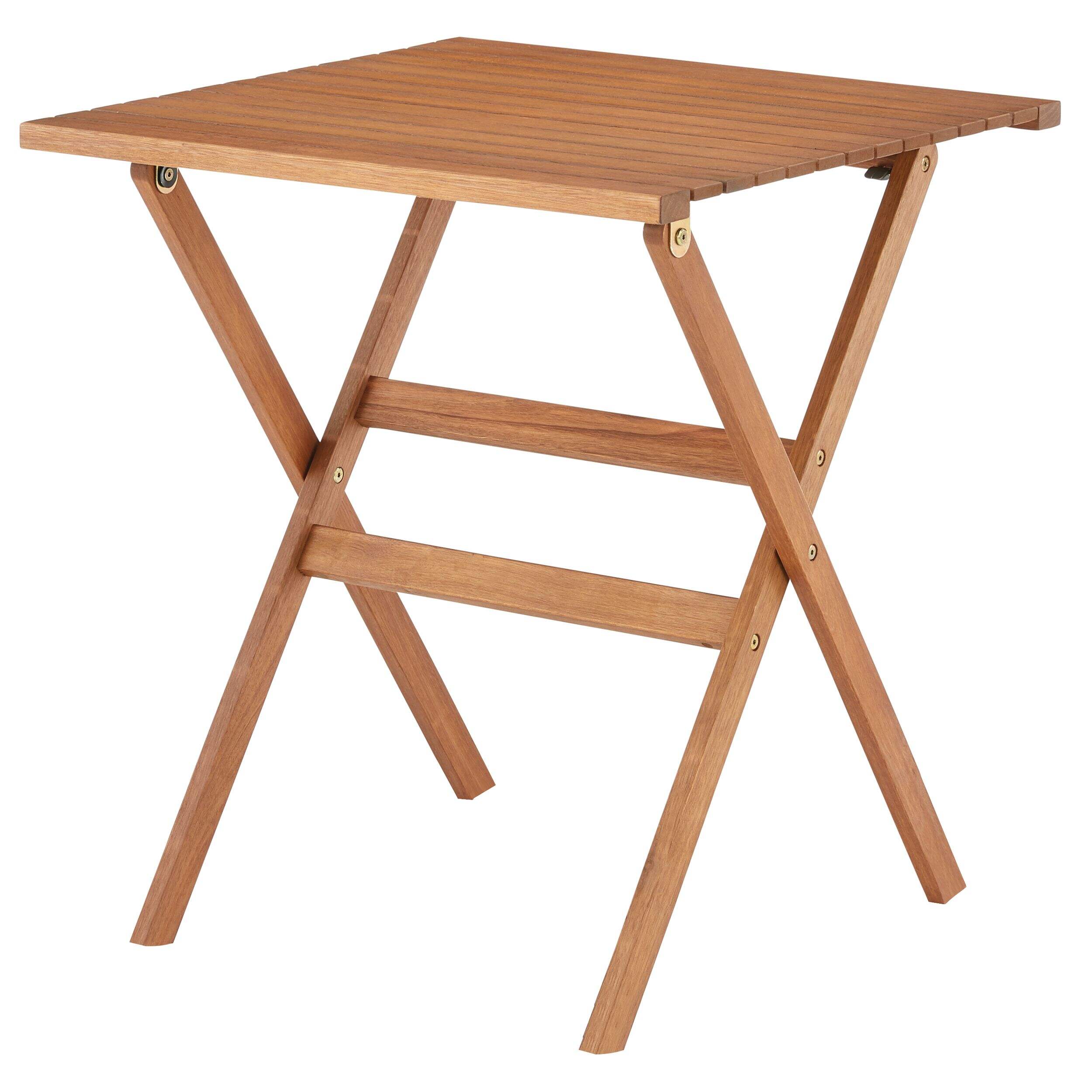 CANVAS Sherbrooke Wooden, Square Outdoor/Patio/Balcony Bistro Table, 26x26x29-in Front_Angled_Left