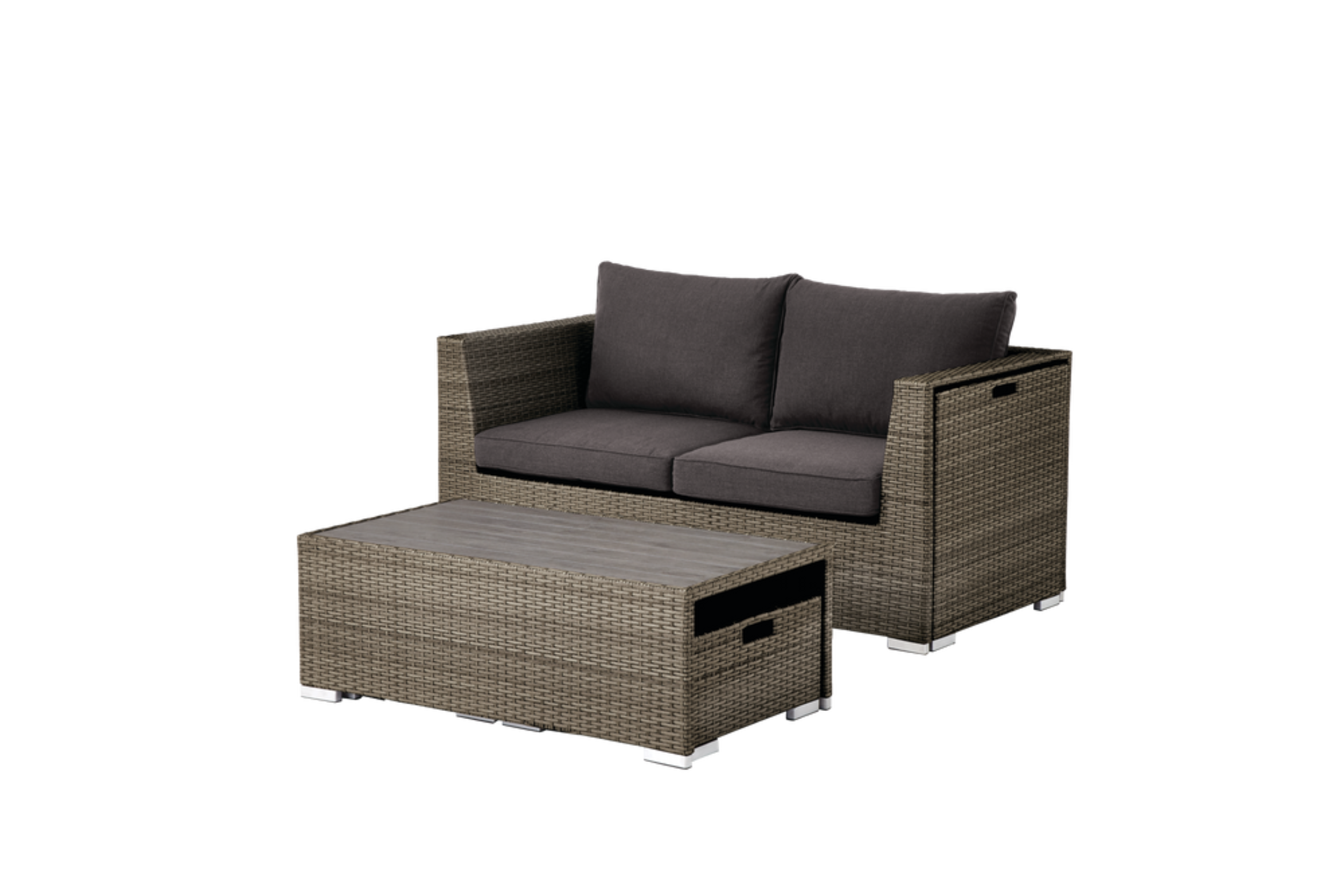 CANVAS Denman Convertible Outdoor/Patio Conversation Set, 6pc