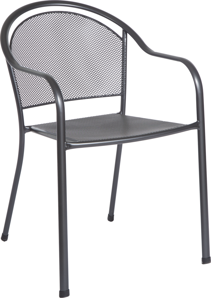 Canvas High Park Steel Mesh Outdoor Patio Dining Chair Stackable Grey Canadian Tire - Black Wire Mesh Outdoor Furniture