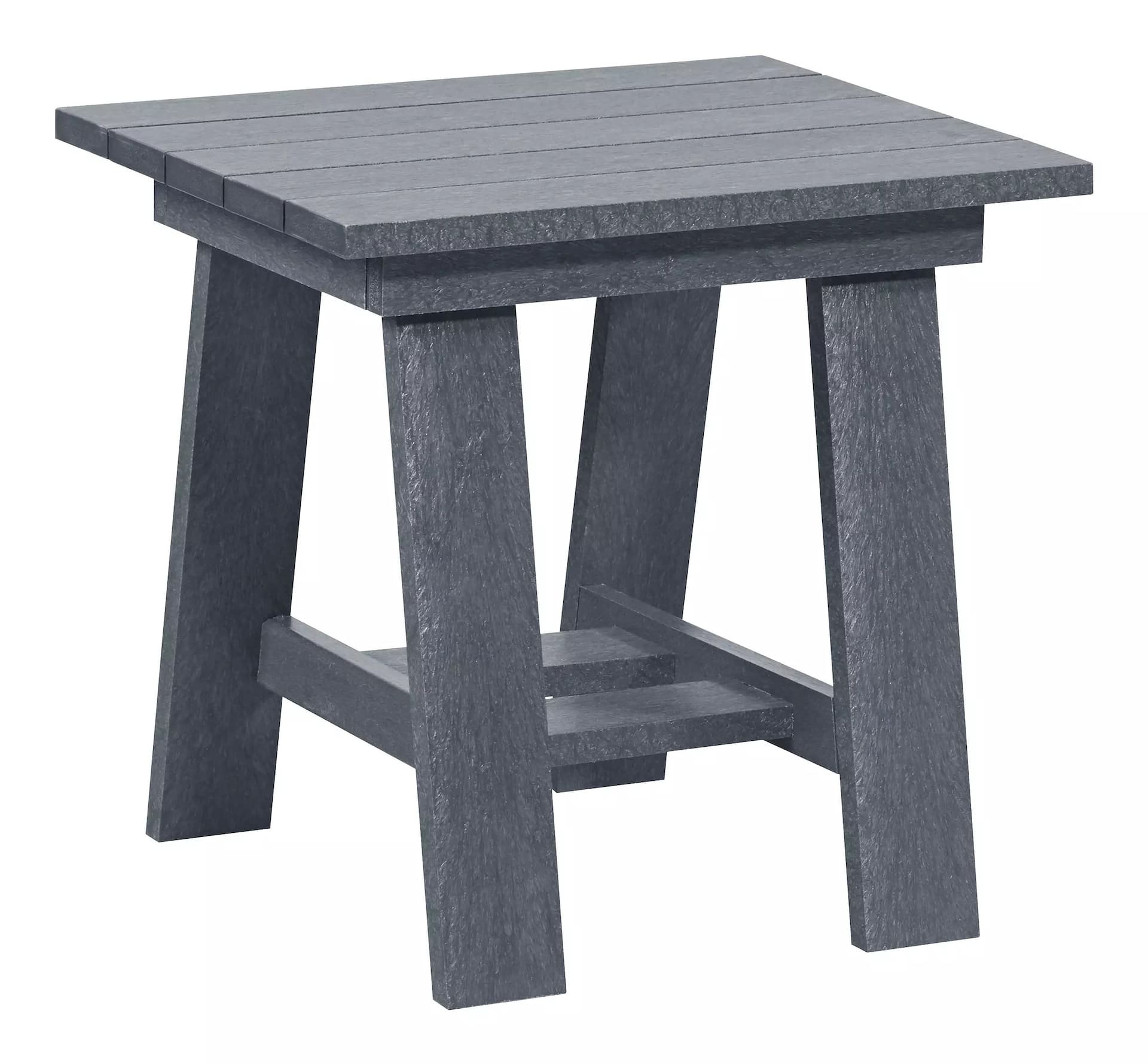 Capterra Square Outdoor Patio Side Table Grey 17x21x20 in Canadian Tire