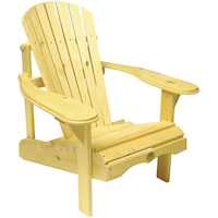 Adirondack Chairs Pine Bear Outdoor Muskoka Chair Front_Angled_Right