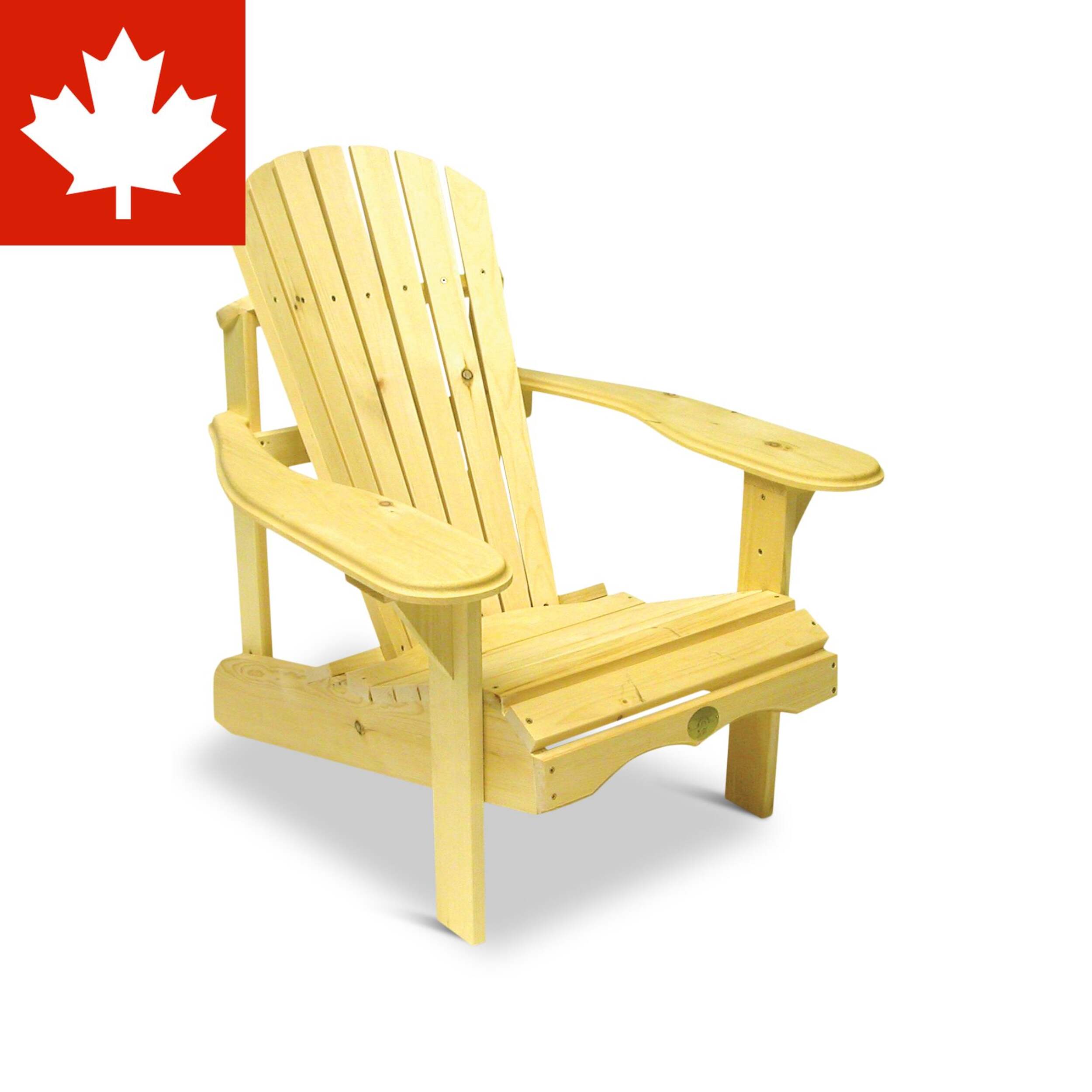 Adirondack Chairs Pine Bear Outdoor Muskoka Chair Front_Three_Fourths_Angled_Right