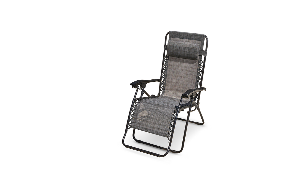 Sling Zero Gravity Chair/Recliner, Black For Living