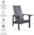 CANVAS Arrowhead Recycled Plastic Outdoor Patio Muskoka Chair, Dark ...