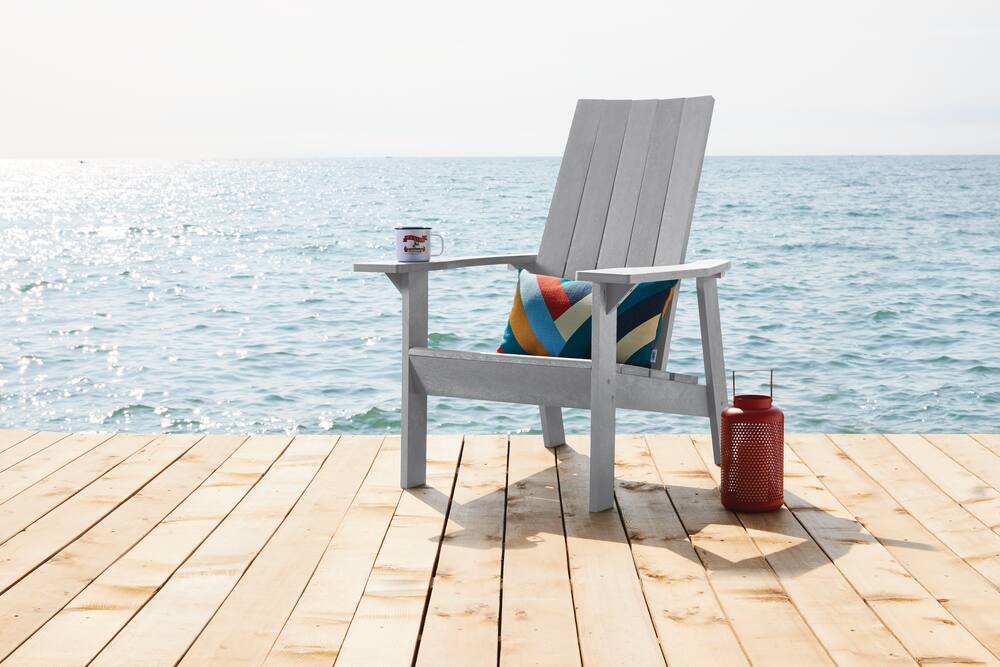 canvas arrowhead recycled muskoka chair