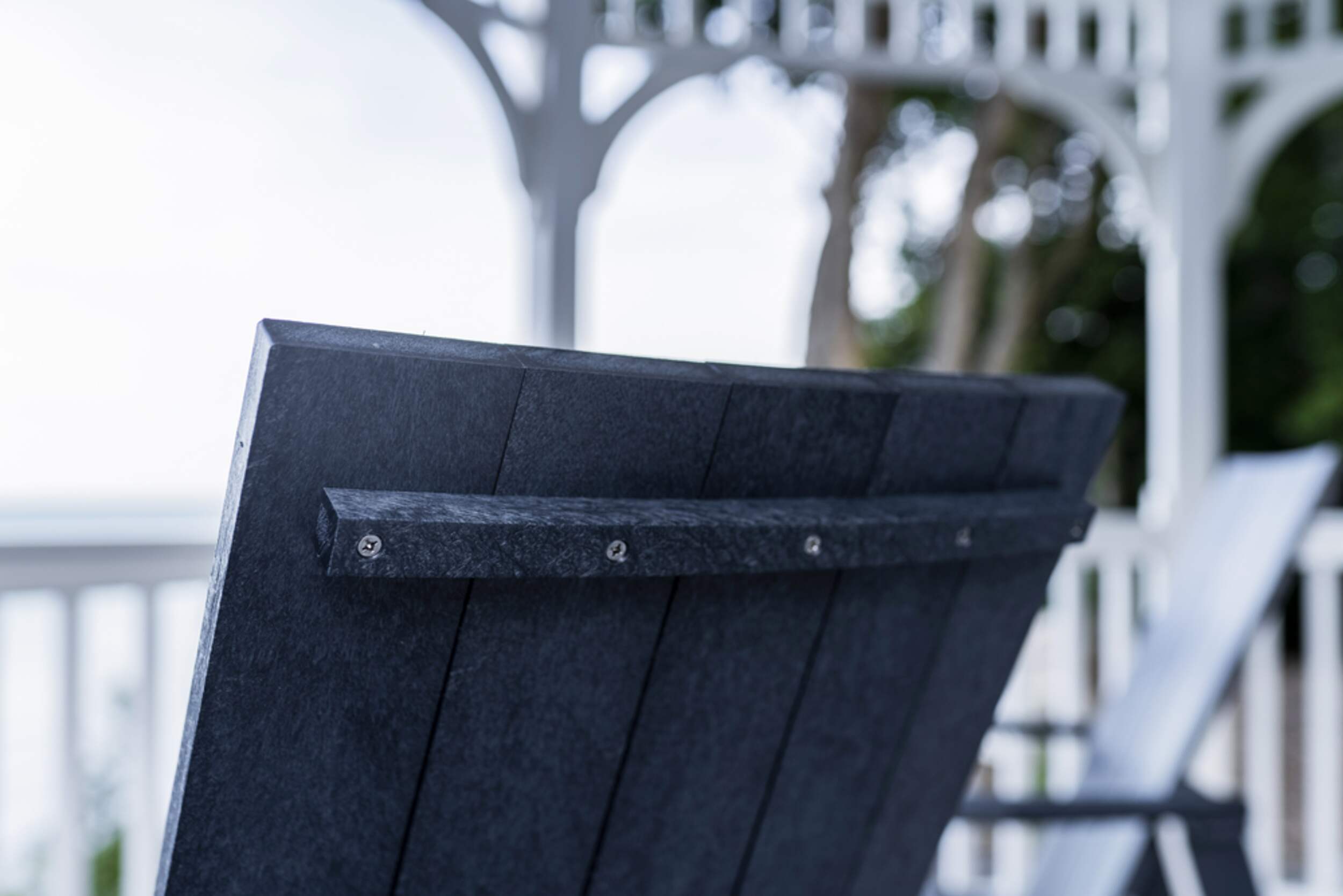 CANVAS Arrowhead Recycled Plastic Outdoor Patio Muskoka Chair, Navy