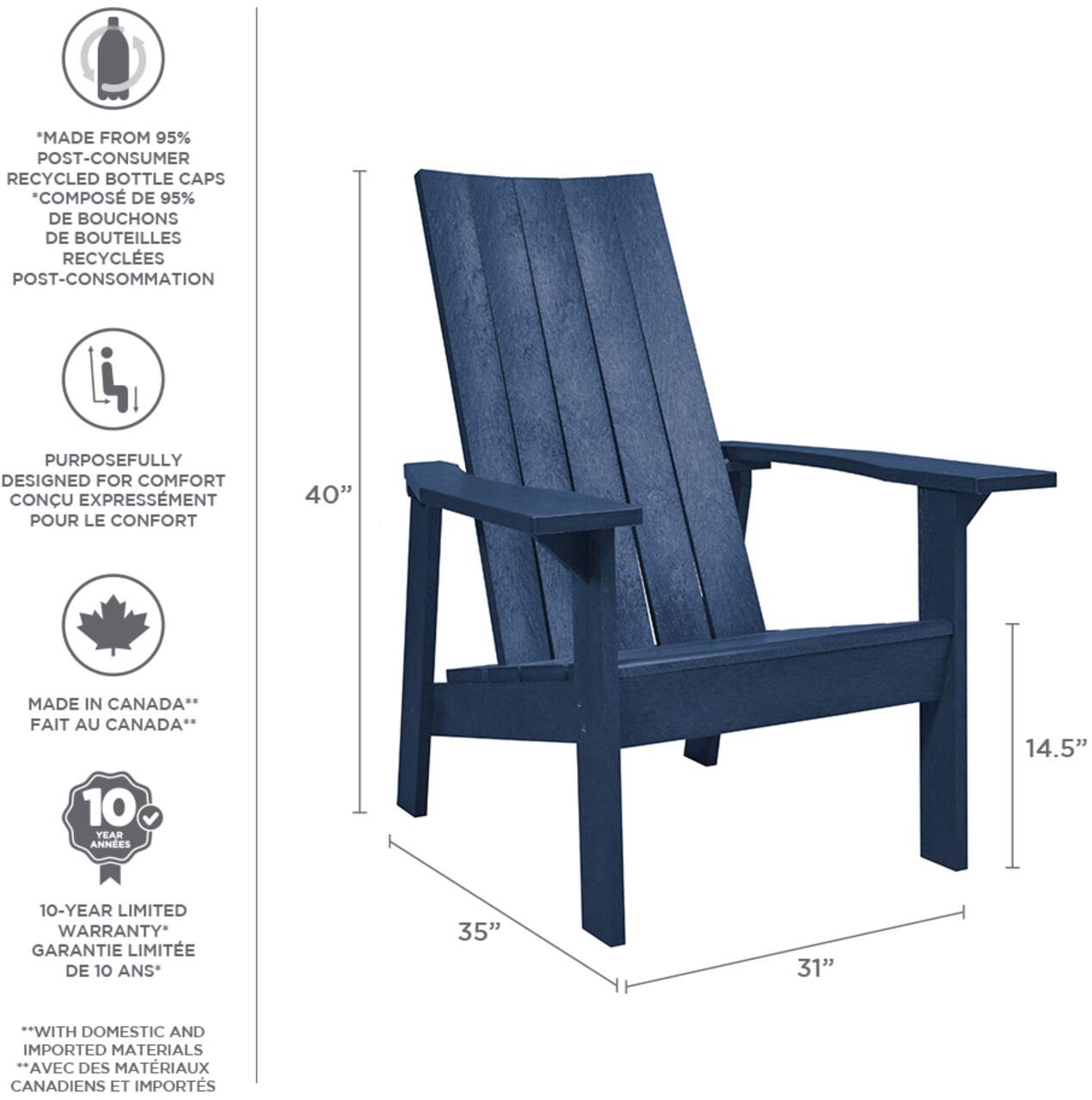 Muskoka bear sales chair canadian tire