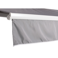 For Living Manual Outdoor/Patio Awning, Grey, 10x12-ft CloseUp