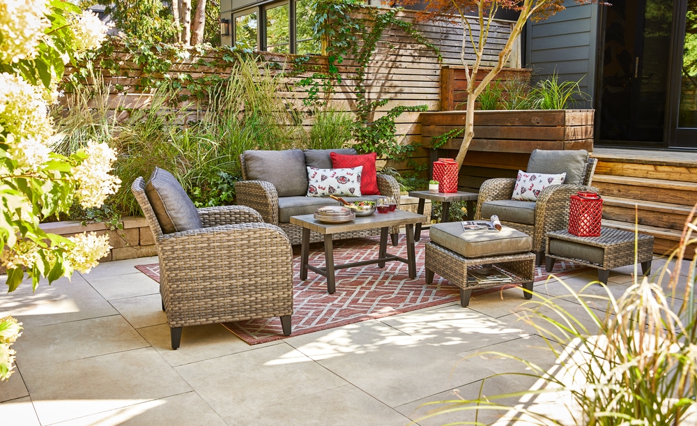 CANVAS Breton Square Steel Outdoor Patio Side Table Canadian Tire