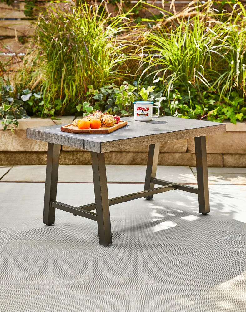 CANVAS Breton Rectangle Steel Outdoor Patio Coffee Table Canadian Tire