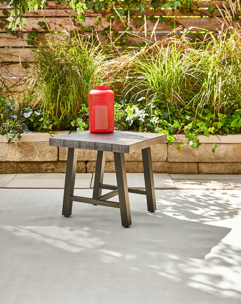 CANVAS Breton Square Steel Outdoor Patio Side Table Canadian Tire