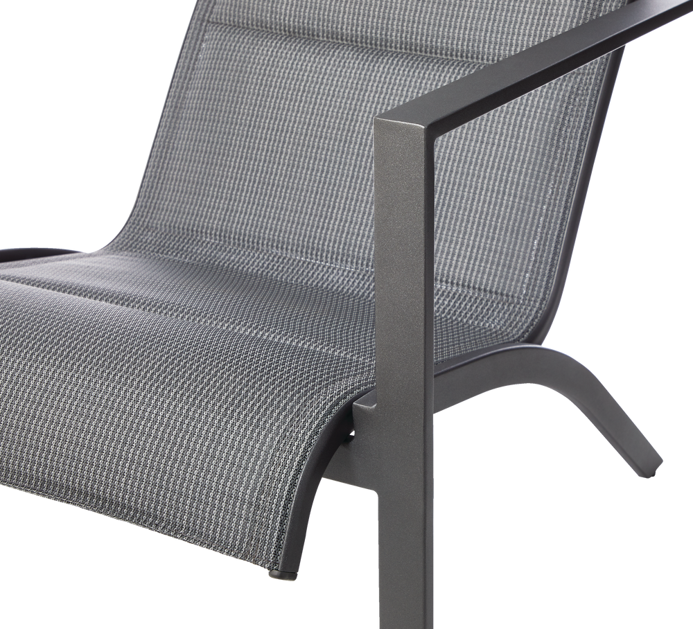 CANVAS Minden Padded Sling Outdoor/Patio Adirondack Chair, Stackable