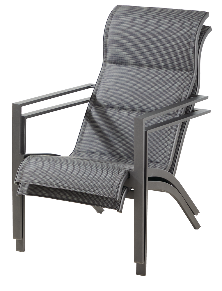 CANVAS Minden Padded Sling Outdoor/Patio Adirondack Chair, Stackable