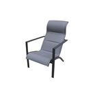 Canvas minden padded on sale sling adirondack chair