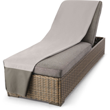 Housse hydrofuge universelle pour salon d'extérieur/terrasse TRIPEL de série 400, 86 x 30 x 14-32 po Front_Angled_Left