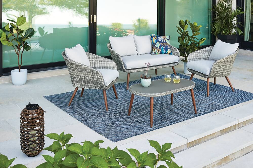 canvas patio set