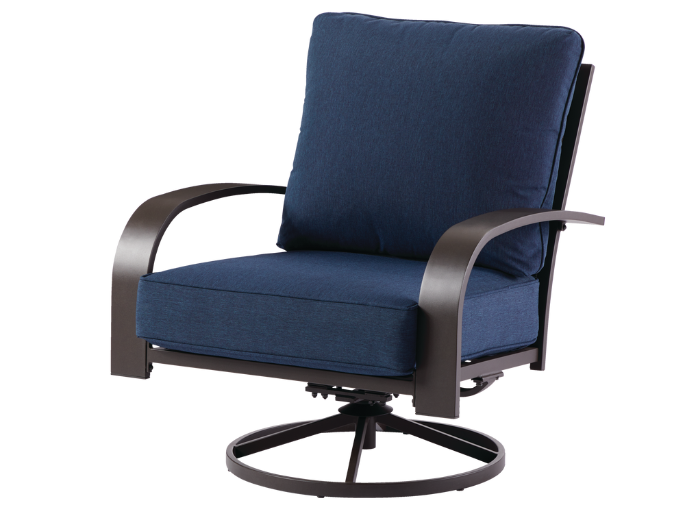 Fauteuil berçant et pivotant modulaire carré CANVAS Clareview avec