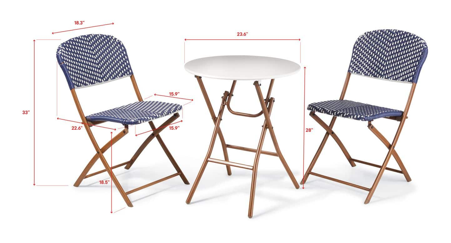 Canvas bistro online set