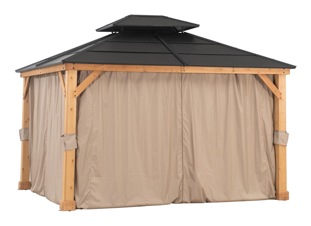 CANVAS Fabric Outdoor/Patio Gazebo Walls for Collingwood Gazebo, Grey