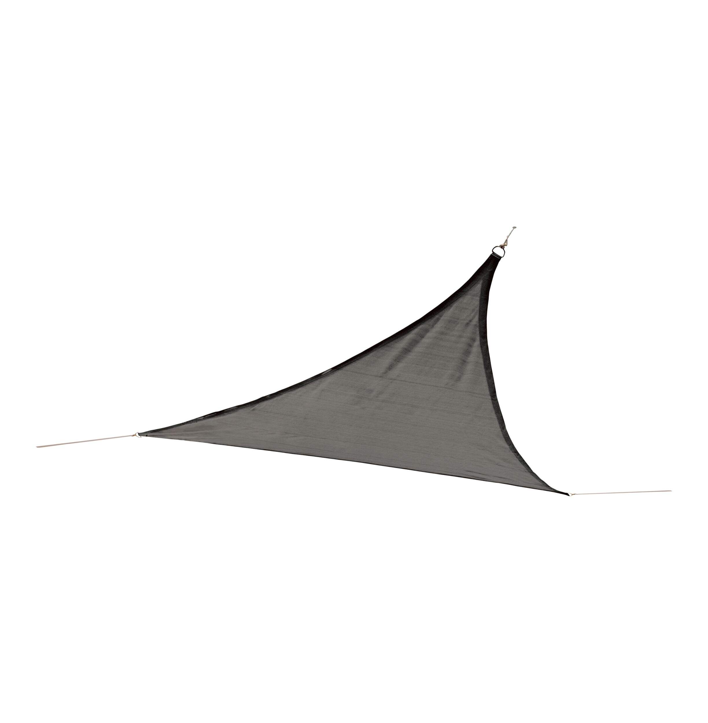 ShelterLogic Triangle Outdoor/Patio Sun Shade Sail w/ UV Protection 12-ft Overhead_Plunge