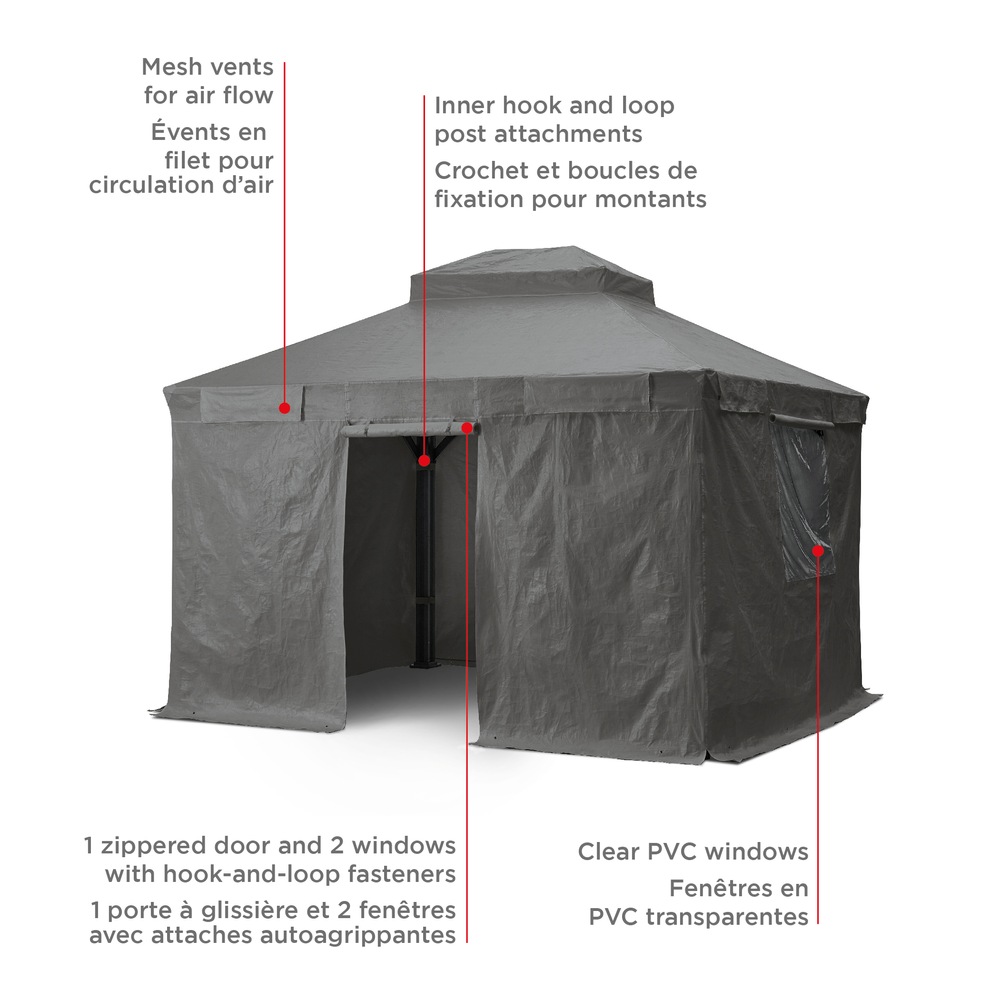 CANVAS Skyline Fabric Outdoor/Patio Gazebo Wintering Kit for HardTop