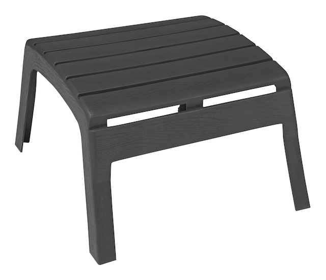 For Living Recycled Plastic Outdoor Patio Adirondack Ottoman, Stackable