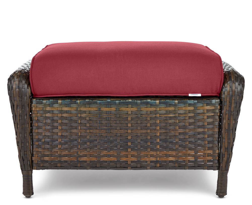 CANVAS Rosedale AllWeather Wicker Outdoor Patio Conversation Set w