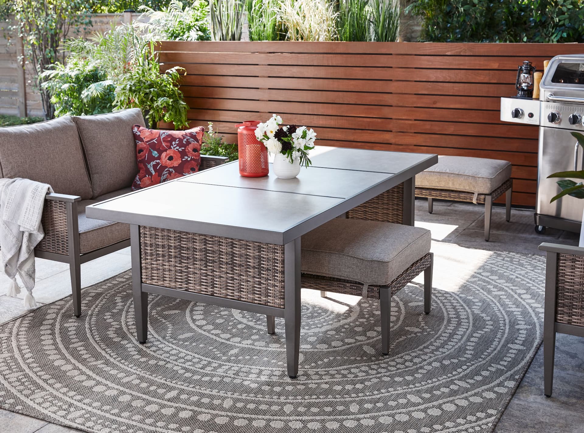 Canvas mercier deals patio dining table