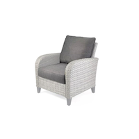 CANVAS Breton Outdoor/Patio Replacement Cushion Set, 2-pc Front_Three_Fourths_Angled_Left