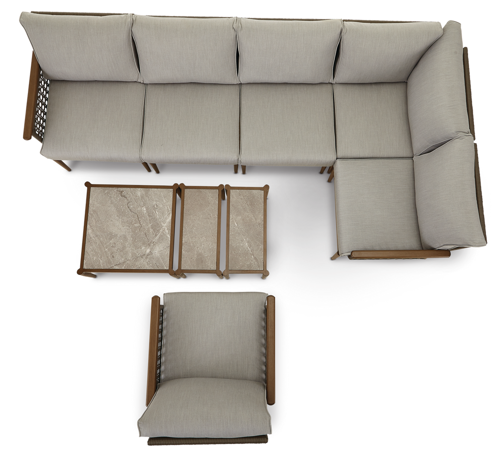 CANVAS Baffin AllWeather Wicker Outdoor/Patio Conversation Set w