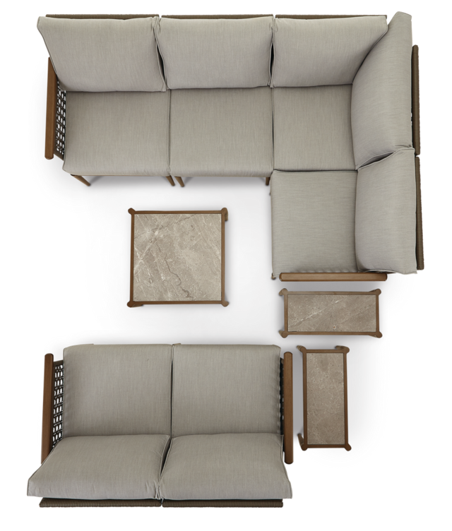 CANVAS Baffin AllWeather Wicker Outdoor/Patio Conversation Set w