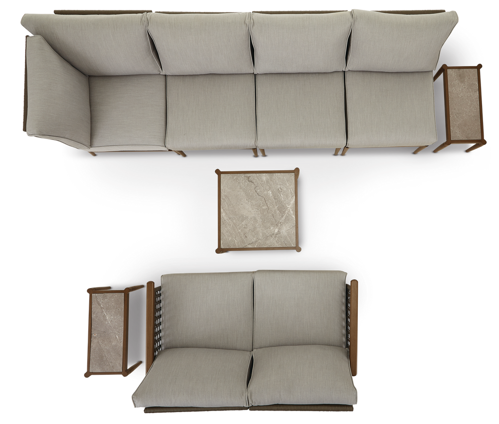 CANVAS Baffin AllWeather Wicker Outdoor/Patio Conversation Set w