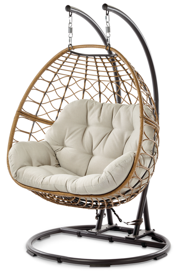 CANVAS Sydney Double Outdoor Patio Egg Swing Chair w/ Stand Canadian Tire