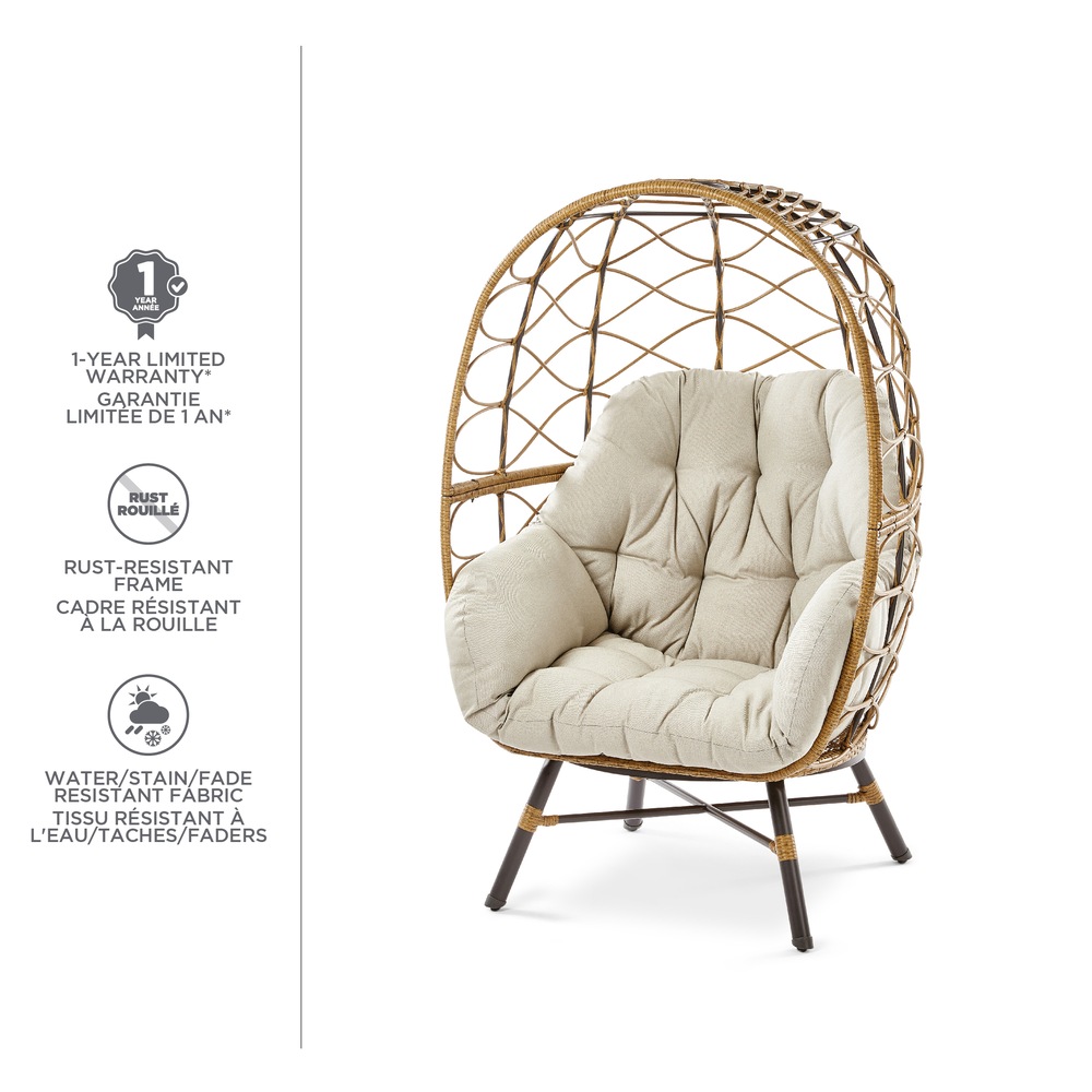 CANVAS Sydney All Weather Single Outdoor Patio Egg Chair Canadian Tire