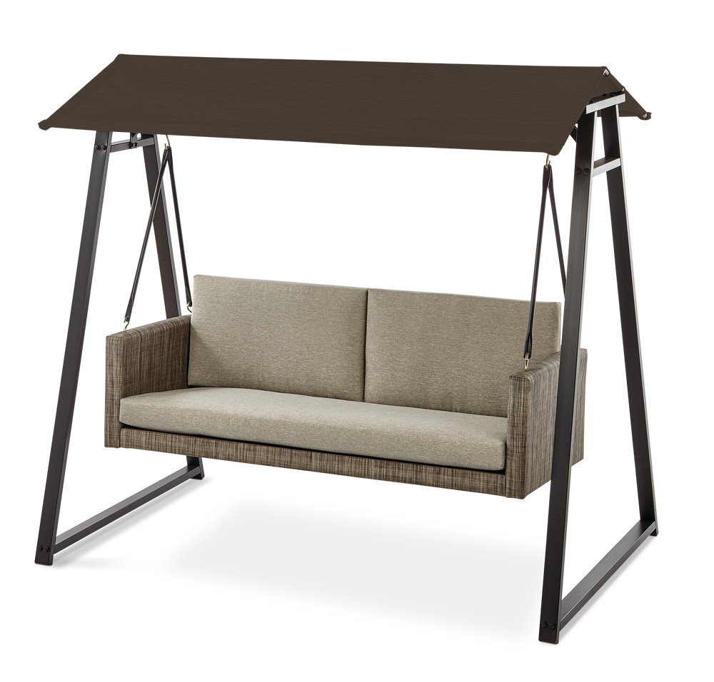 CANVAS Highfield UV Protected Outdoor/Patio 3Seater Swing w/Canopy