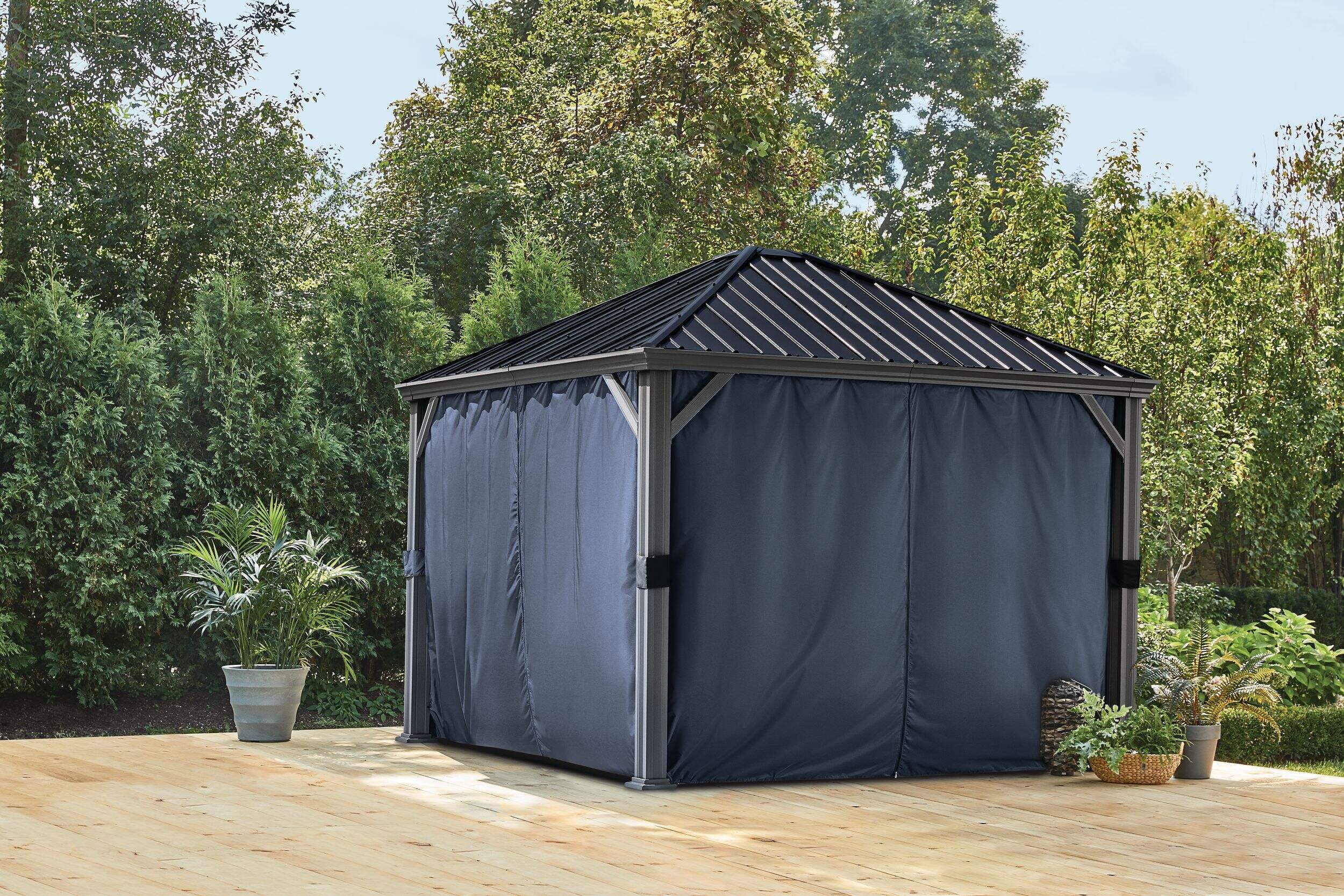 CANVAS Coastline Gazebo Walls, 10 x 10ft Canadian Tire