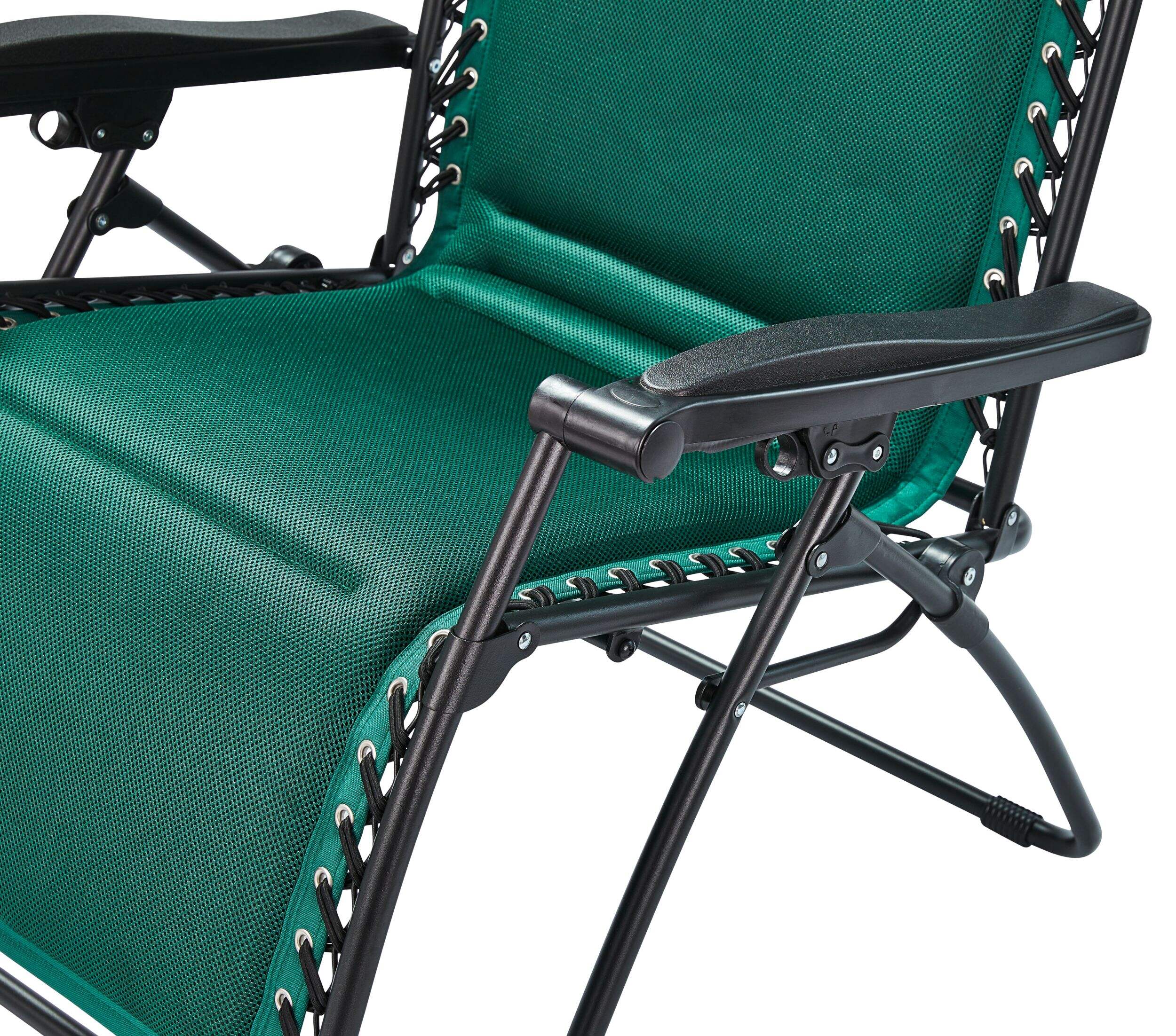 For Living Padded Mesh XL Zero Gravity Lounger Chair, Green Canadian Tire