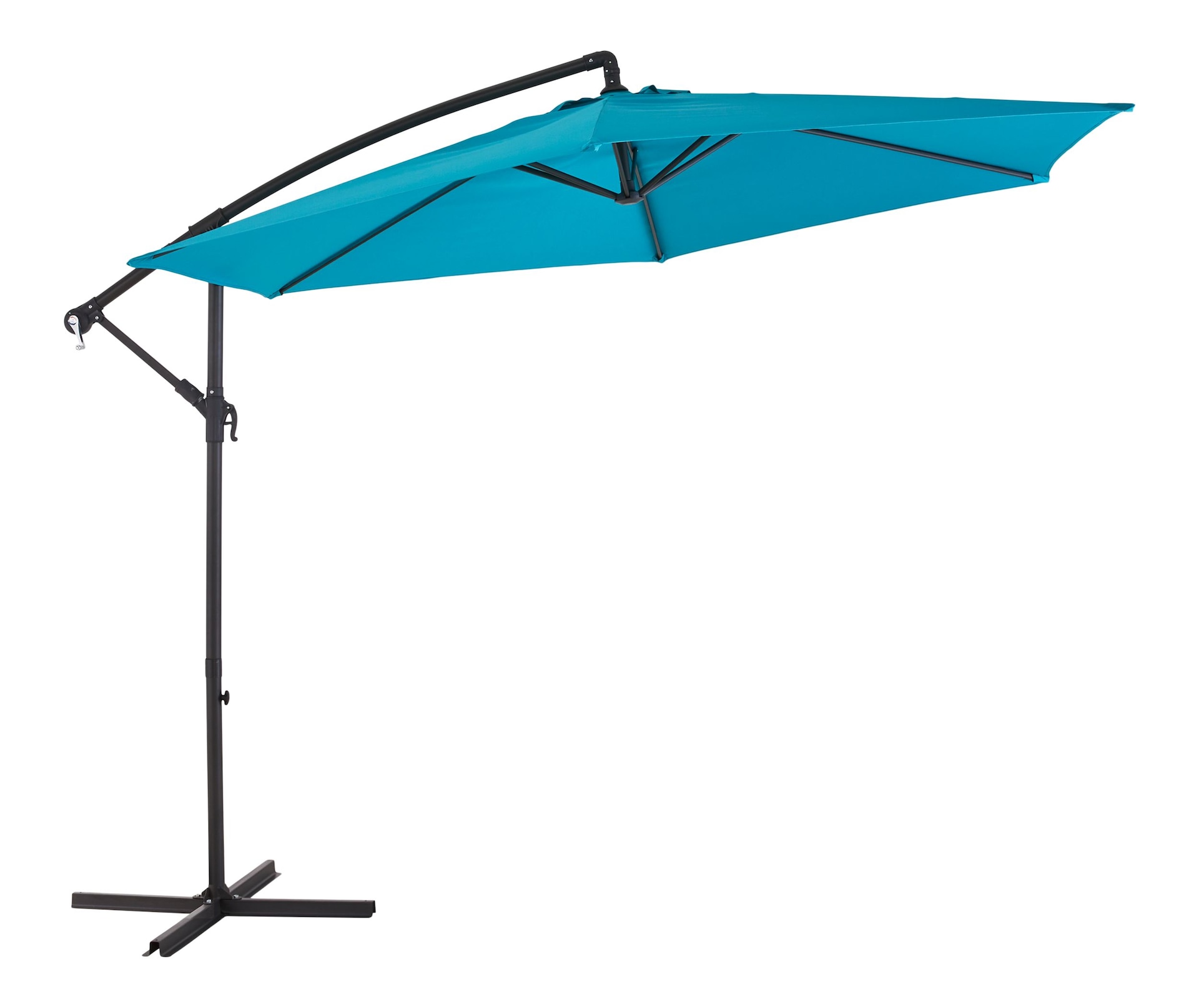 For Living Offset Patio/Outdoor Umbrella, Aqua, 10ft Canadian Tire