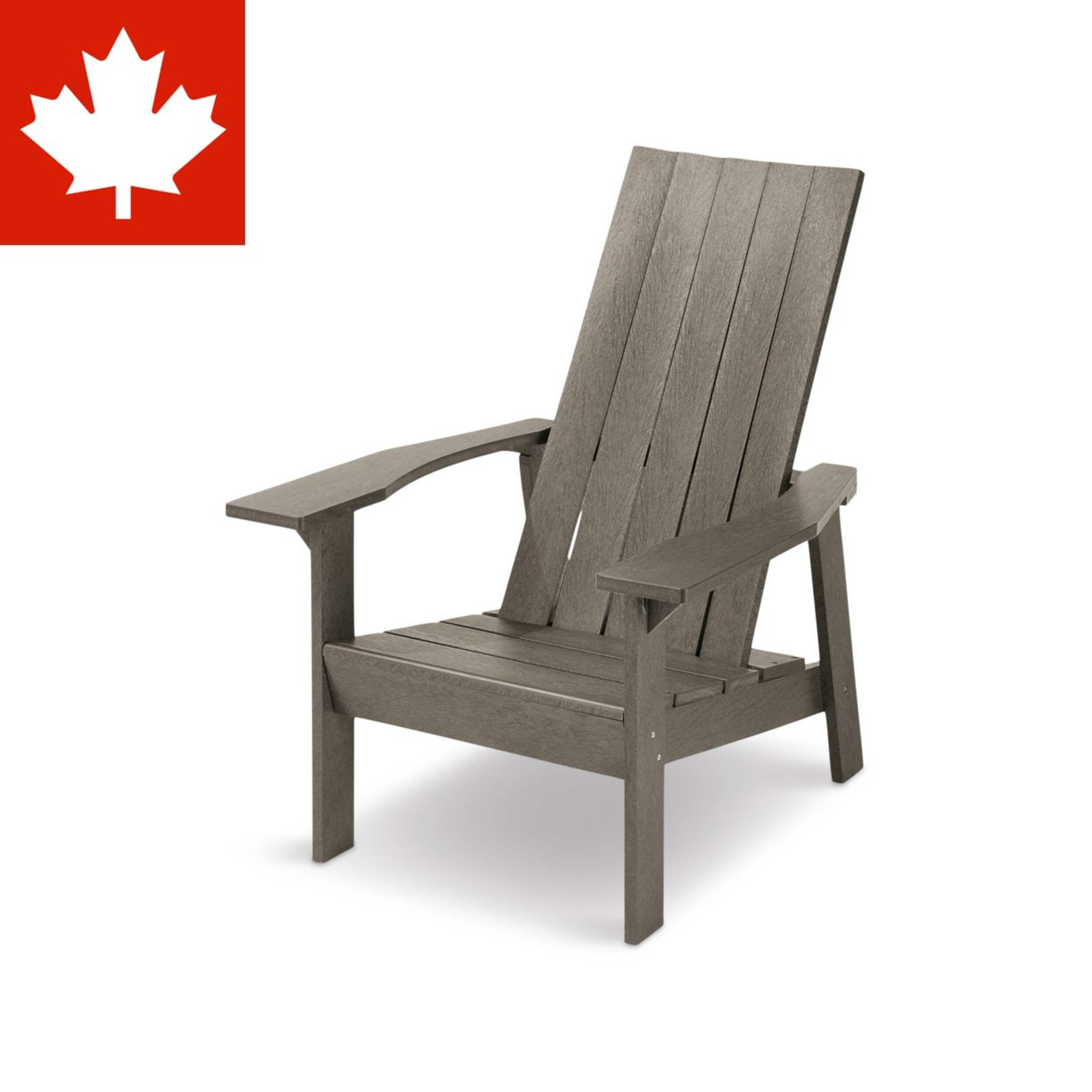 Fauteuil CANVAS Arrowhead Muskoka, noyer Front_Three_Fourths_Angled_Left