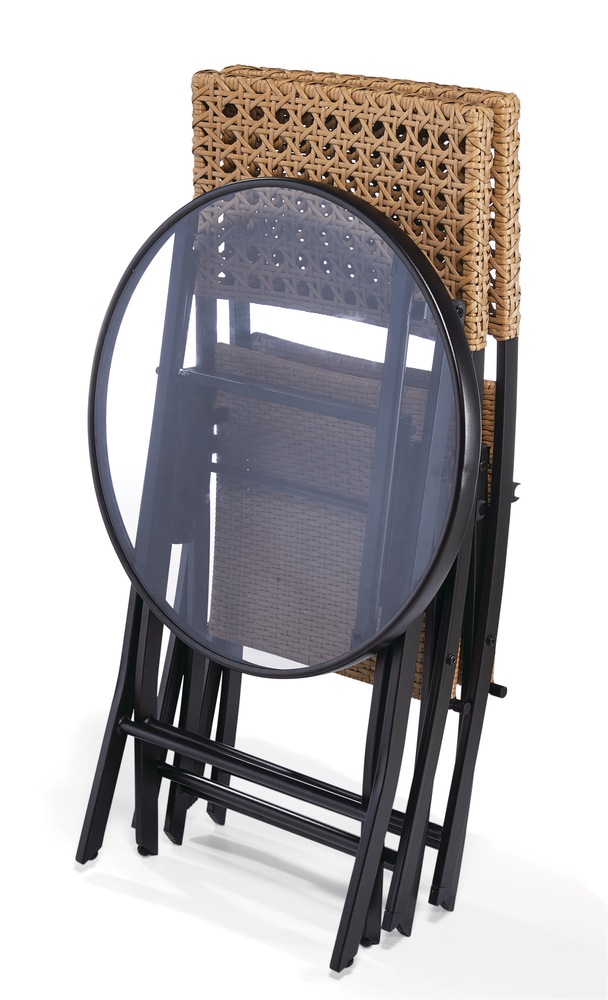 CANVAS Chambly Patio/Balcony Folding Bistro Set, 3pc Canadian Tire