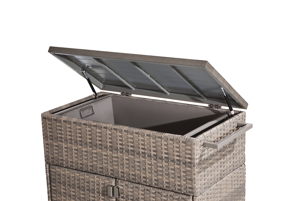 CANVAS Bala AllWeather Outdoor/Patio/Balcony Concealed Bar Cart