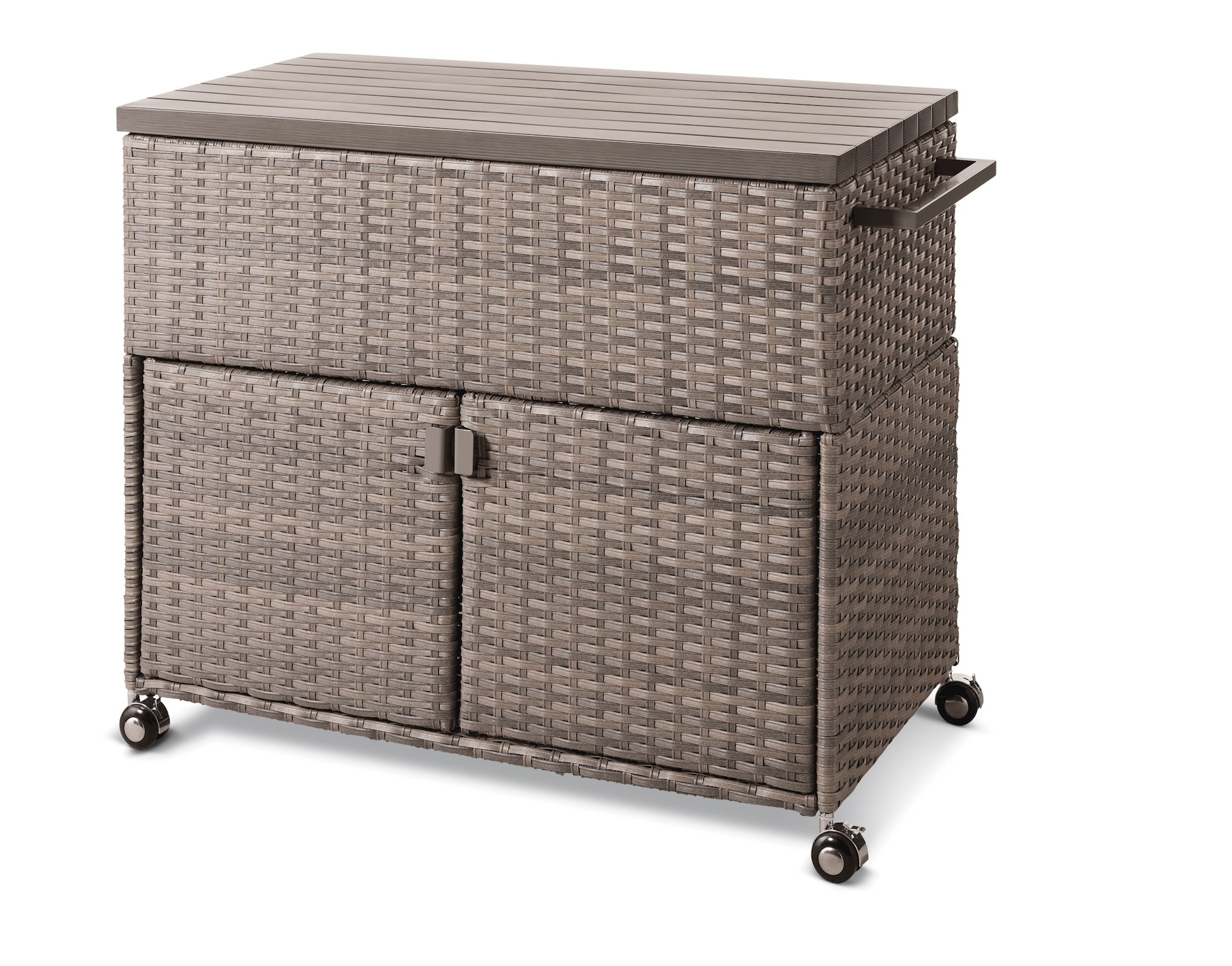 CANVAS Bala AllWeather Outdoor/Patio/Balcony Concealed Bar Cart